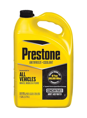 Refrigerante Prestone Concentrado en Caracas